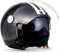 ARMOR HELMETS® AV-63 „Fun Shiny Black“ · Jet-Helm · Motorrad-Helm Roller-Helm Scooter-Helm Moped Mofa-Helm Chopper Retro Vespa · ECE 22.05 Sonnenvisier Schnellverschluss Tasche XXL (63-64cm)
