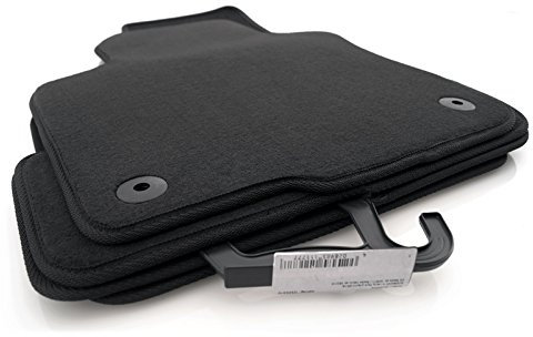 Fußmatten passend für Beetle, Cabrio 5C Velours Automatten Set 4-teilig schwarz, inkl. Befestigung