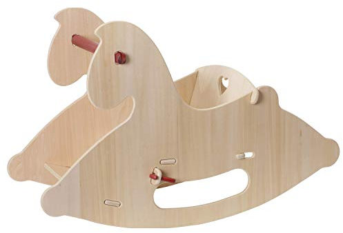 Holz Schaukelpferd - Schnellsteck System