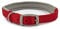 Ancol Viva Padded Soft Touch Dog Collar with Satin Buckle - Red - Adjustable Weatherproof Comfortable Pet Neckband - 39-48cm Size 5