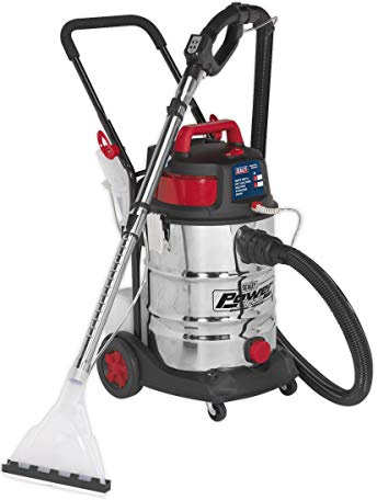 Sealey VMA915 Valet Machine Wet & Dry 30ltr Stainless Drum