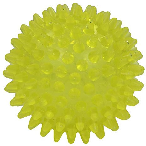 IGELBALL 8 cm gelb transparent 1 St