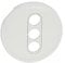 enjoliveur - prise triple rca - legrand céliane - blanc