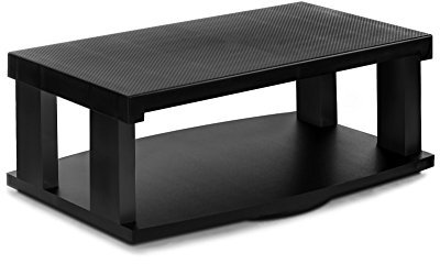 Aleratec 2-Tier LCD | LED TV Swivel Stand Entertainment Rack by Aleratec
