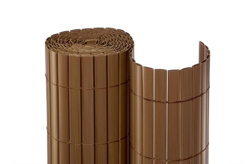 PVC Sichtschutz braun 0,9 x 3 m - Balkonblende