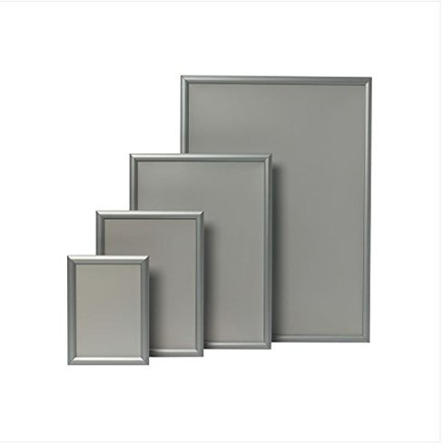 Klapprahmen A3 29,7 x 42 cm, silber matt 25 mm Profil