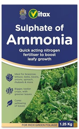 Vitax Engrais sulfate d'ammoniaque 1,25 kg