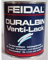 Feidal Duralbin Venti Lack, 1-2-3 Grund, Zwischen u. Deckanstrich / weiss / reinweiss RAL 9010, seidenglänzend / 2,5 L / auf Lösemittelbasis / Alkydharzbasis / feuchtigkeitsregulierender Speziallack für Holz v. Fachmann für Industrie u. Handwerk