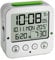 TFA Dostmann Bingo Funk-wecker Digital Alarm Clock with Radio-Controlled Time, Plastic, Silver