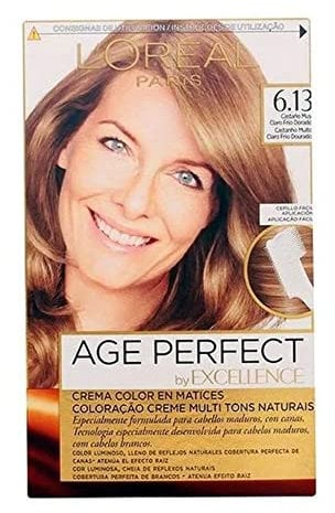 L´Oréal Paris Age Perfect Tinte Permanente - 6.13 Castaño Muy Claro Frío Dorado