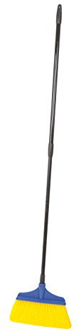 No Label Balai de tente téléscop. 95-148cm Teleskop Zeltbesen 95-148 cm, Kunststoff, blau, 148 x 30 x 4 cm