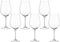 Leonardo Tivoli Rotwein-Gläser 6er Set, Rotwein-Kelch mit gezogenem Stiel, spülmaschinenfestes Teqton-Kristallglas, Wein-Gläser, groß, Höhe 24 cm, 700 ml, 020968