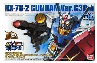 Gunpla Expo Exclusive HG 1/144 RX-78-2 Gundam Ver. G30th Clear Color ver.