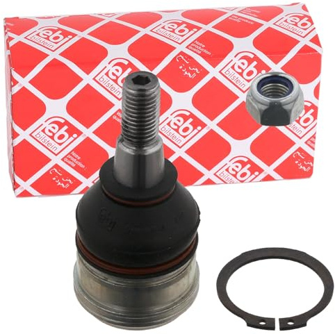 febi bilstein 33609 Traggelenk mit Sprengring und Sicherungsmutter, 1 Stück | Kompatibel mit: MITSUBISHI COLT CZC VI Cabriolet, COLT VI, SMART FORFOUR