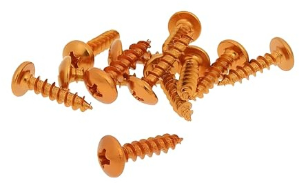 Vicma Fairing Screws Anodized Aluminum orange - Set of 12 pcs - M5x20
