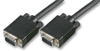10m SVGA to SVGA Cable M-M 15 Pin Shielded Lead for Monitors LCD, Plasma 10 Metre (BY CABLES 4 ALL)