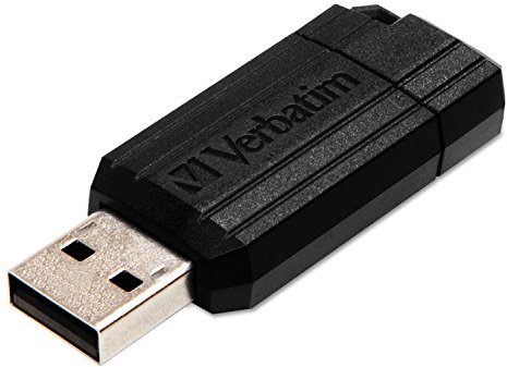 Verbatim Pen Drive Unità USB PinStripe da 16 GB - Nera