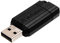 Verbatim Pinstripe Clé USB Drive 2.0 16 Go Noir