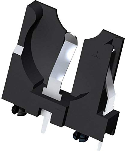 Keystone 1065 Button Cell Holder 1 x CR 2016, CR 2020, CR 2025, CR 2032 Vertical, Push-Through mounting TH