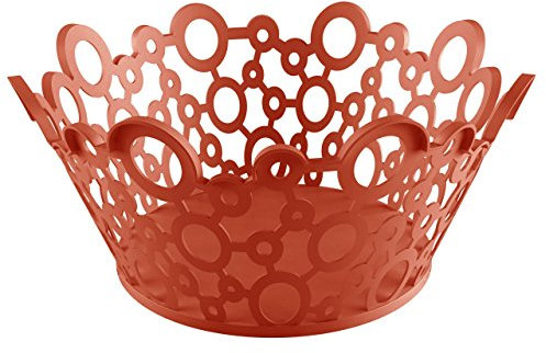 Giostyle Cestino Tondo ForMe | Rosso | Multifunzione | Made in Italy | Plastica 100% Riciclabile