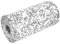 Togu Blackroll Soft Faszienrolle 30 cm weiß-grau
