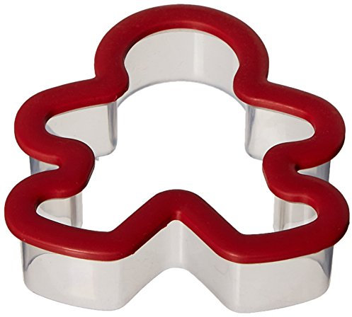 Wilton Grippy Plastic Cookie Cutter-Gingerbread Boy