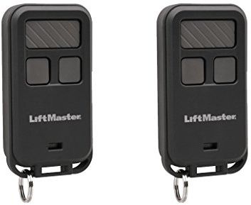 Lot of 2 LiftMaster 890MAX Mini Key Chain Garage Door Opener Remote by LiftMaster