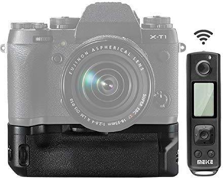 Battery Grip Compatible with Fujifilm X-T1 with Wireless Timer Remote Shutter Release Similar to VG-XT1 MK-A7 II Pro Battery Grip Perfect for Portrait Format