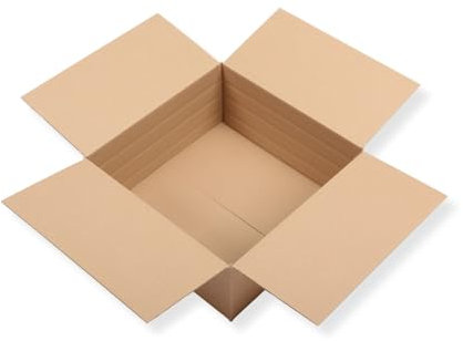 100 St. 12 Zoll LP Versandkartons für 1 bis 40 Vinyl Schallplatten Faltkartons 330x330x150 mm