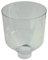 Kaffeebohnenbehälter für Kaffeemühle Mastro EFF0002-Q, Fiorenzato M80 Höhe 222mm ø 172mm Aufnahme ø 67mm