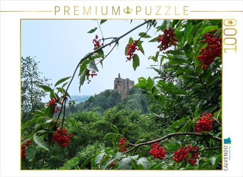 CALVENDO Puzzle Die Ruine des Schlosses Fleckenstein. | 1000 Teile Lege-Größe 64 x 48 cm Foto-Puzzle für glückliche Stunden