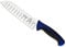 Mercer Culinary Millennia 7-Inch Blue, Stainless Steel, 7 Santoku Knife (Granton Edge)