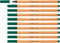 STABILO - Fineliner - point 88-10er Pack - tannengrün