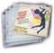 50 Buste Per Dischi Vinile 45 Giri in Polietilene 100 My - Produzione Italiana