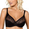 Gaia 059 BS reggiseno non imbottito, 2J, Nero