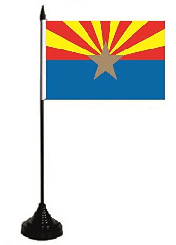 U24 Tischflagge Arizona Flagge Fahne Tischfahne 10 x 15 cm