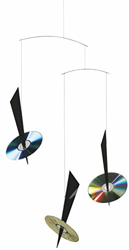 Flensted Mobile aus Acryl hergestellt, in der Farbe Schwarz, Motiv: Reflections, Design: Ole, Maße (BxH): 63 x 38 cm, 142s