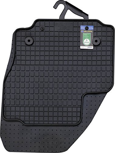 PETEX Gummimatten passend für Galaxy / S-Max ab 05/2006-08/2015 Fußmatten schwarz 4-teilig
