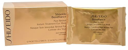 Shiseido Benefiance Pure Retinol Instant Treatment Exe Mask unisex, Maske 12 x 1,1 ml, 1er Pack (1 x 13 ml)