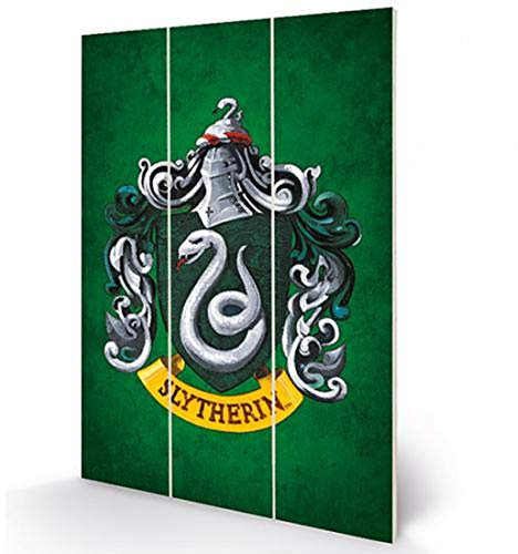 Harry Potter Wandkunst aus Holz, Mehrfarbig, One Size