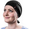 hairtex Stall-Mütze mit Bändern - Schützt vor Gerüchen - Wasserresistent, Schmutzbeständig, Atmungsaktiv schwarz M
