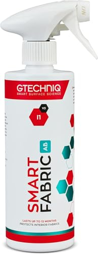 Gtechniq I1 Smart Fabric Protection for Cars, 500ml | Fabric Protection Protects from Spills, Repels Water and Stains, Keeps Upholstery Cleaner for Longer