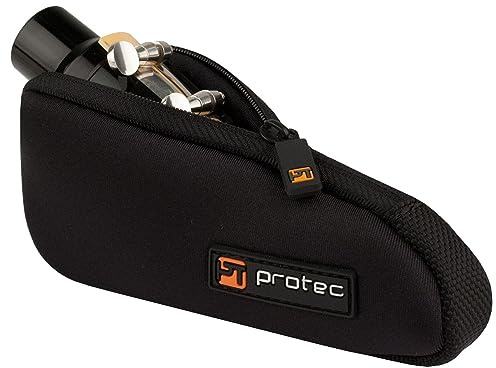 Protec Neoprene Mouthpiece Pouch for Tuba/Tenor Saxophone - Black