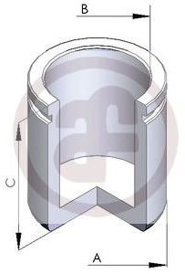 AUTOFREN SEINSA D025231 Bremssattel-Kolben 46mm Stahl