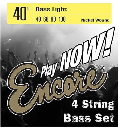 Encore EBS40 Bass-Gitarren Nickel Wound leichter Saitensatz