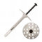 SCELL-IT Boîte 200 Fixations d'isolant Clou Plastique 10x140 mm SCELL-IT-FI10140