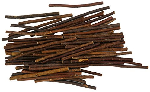 Lot de 100 bâtons en bois naturel pour loisirs créatifs 3-5 mm