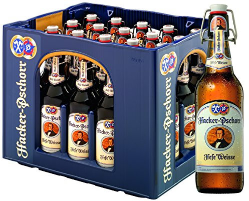 Hacker-Pschorr - Hefe Weisse Naturtrüb - 20x0,5l Kiste - 5,5% Vol. inc. 3.00€ MEHRWEG Pfand