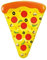 Pizza Flottante Gonflable 180 cm pour Piscine et mer - Adulte 90 kg Max