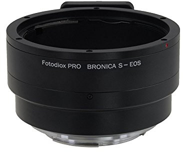 Fotodiox Pro Lens Mount Adapter - Bronica S (Z, D, C, S2, C2, EC, EC-TL) Lens to Canon EOS (EF, EF-S) Camera System (such as 7D, 60D, 5D Mark III and more)